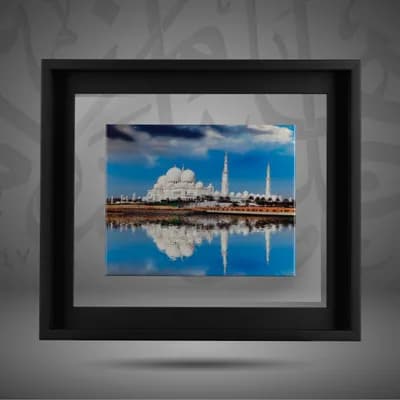 Sheikh Zayed Mosque - A Reflection of the Day 
 مسجد الشيخ زايد – أنعكاس النهار