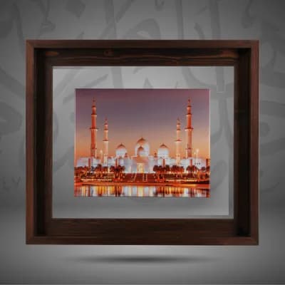 Sheikh Zayed Mosque - Evening Reflection 
 مسجد الشيخ زايد – انعكاس المساء